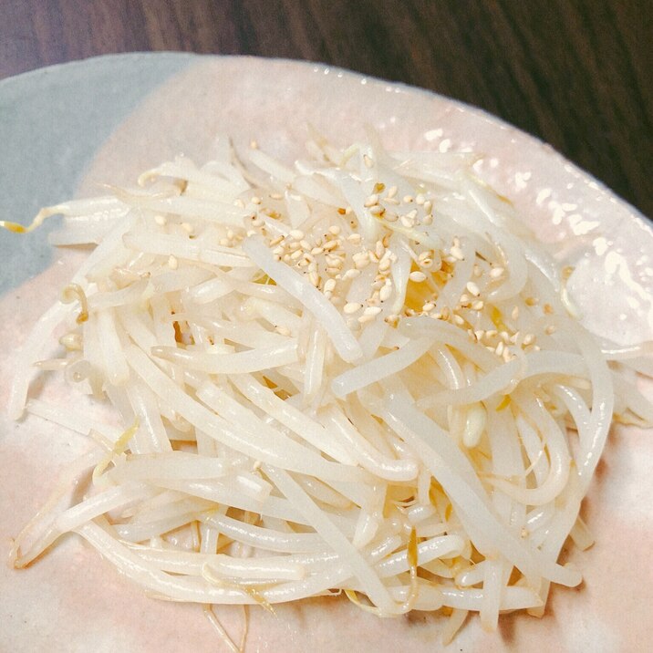 レンジで簡単美味しい もやしナムル 節約おつまみ レシピ 作り方 By たなかくん 楽天レシピ